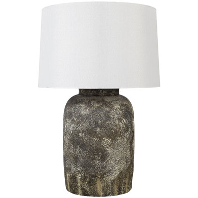 Outdoor Farmhouse 23" Mossy Brown Lamp