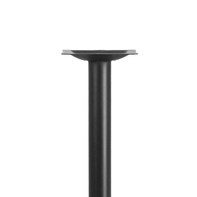 Black Cast Iron Cross Style Dining Table Base