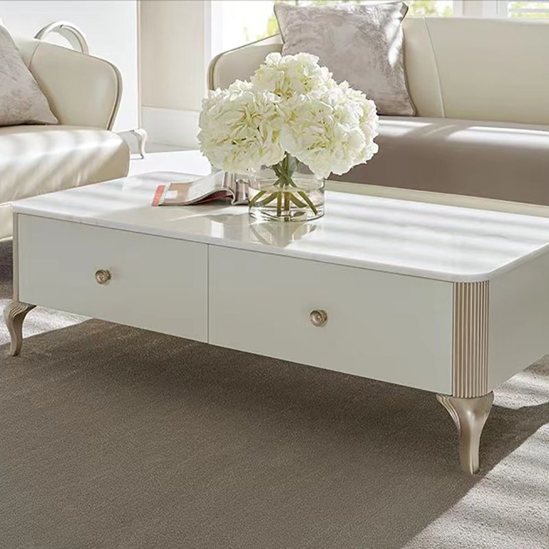 French light luxury coffee table