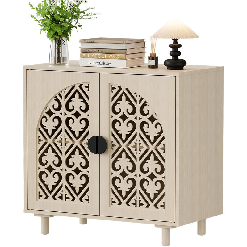 Armoire de rangement 29,84 po, Blanc