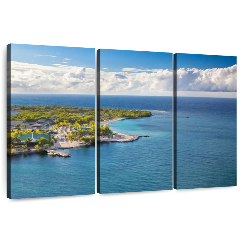Gillard Roatan Island, H 32 po x l 50 po