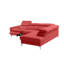 Debanos Vegan Leather Corner Electric Reclining Sofa with Storage -310403049-310403052