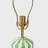 Handcrafted Eterna Bone Inlay Green Decorative Lamp Base