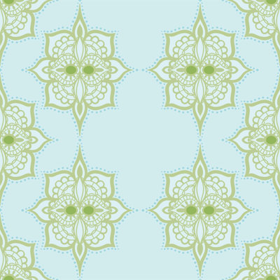 Peel & Stick Damask Tile