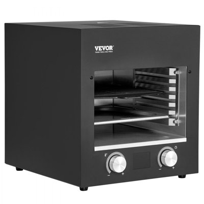 Electric Steak Grill 1800W Smokeless Infrared Broiler Stainless Steel Home