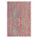 Braided Print Machine Washable Rug with Rubber Backing for Living Room Non-Slip Dining Room Rug Easy-Cleaning Floor Carpet for Bedroom
