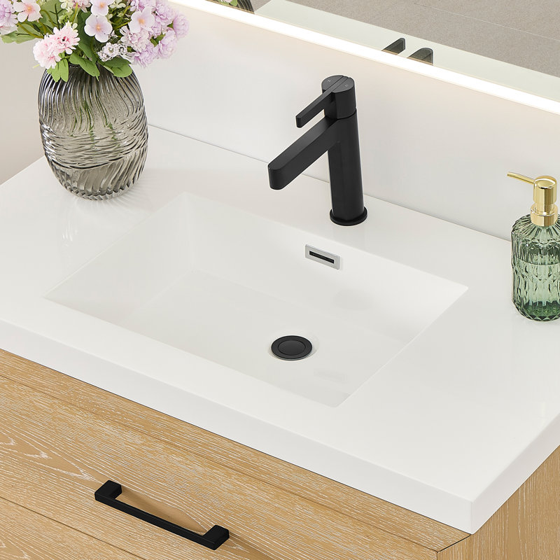 Stila Single Hole Single-Handle Bathroom Faucet , Matte Black