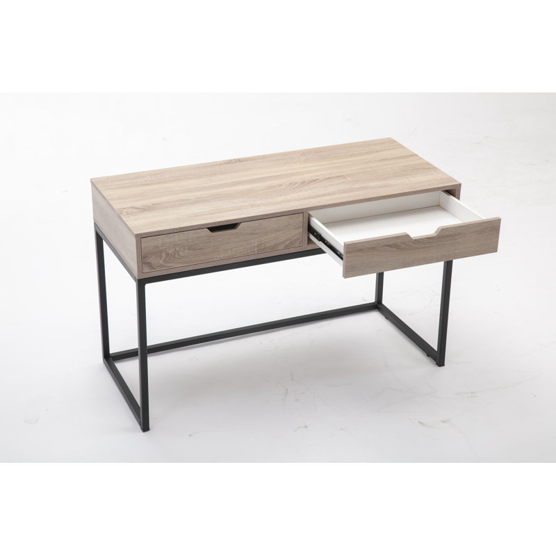 Bureau, Beige / noir