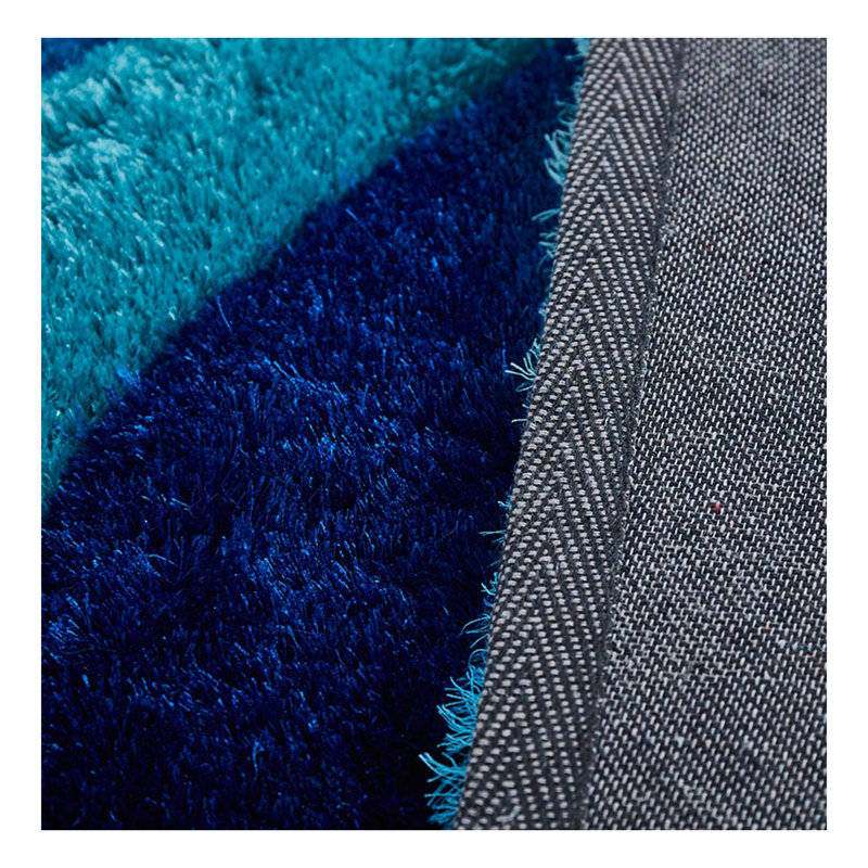 Tapis touffeté à la main «3D Shaggy», Rectangle 5 pi x 7 pi