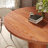 Space-Saving Rotating Round Dining Table With Solid Wood Base And Lazy Susan Turntable Kitchen Table-107879035