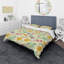 Ensemble de housse de couette pommes, poires et cerises designart-35228488