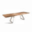 Tortelli Extendable Metal Base Dining Table-745656161-745656162