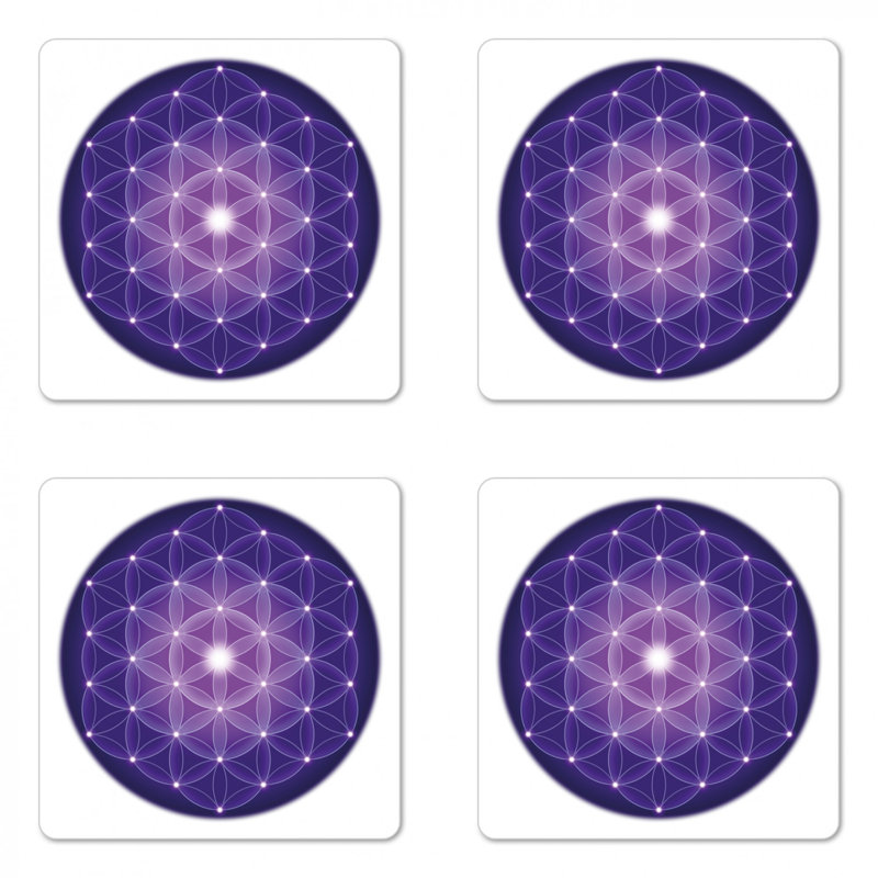 Square 4 Piece Coaster Set