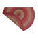Burkleigh Farmhouse Braided Red Jute Area Rug