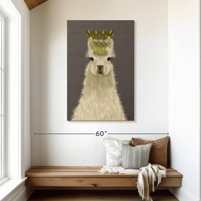 Grand lama Brampt, H 45 po x l 30 po