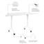 Table de formation modulaire trapézoïdale Bush Business Furniture Synergy-119120731-119120732
