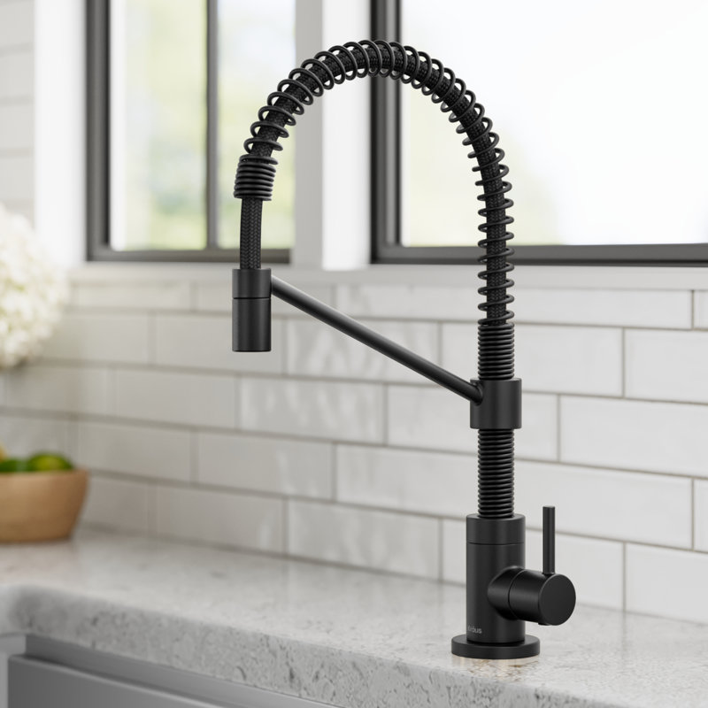 KRAUS Bolden Single Handle Drinking Water Filter Faucet for Reverse Osmosis or Water Filtration System, Matte Black
