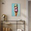Coquille de crème glacée sur toile, art tendance par Art Remedy-105594010-105594028