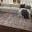 Machine Woven Cotton/Polyester Area Rug in Blue-110497012