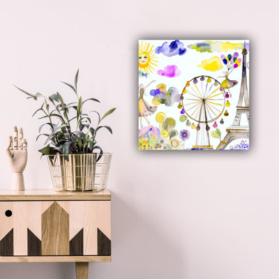 «Whimsical World Tour: Fashion And Repères», reproduction sur toile