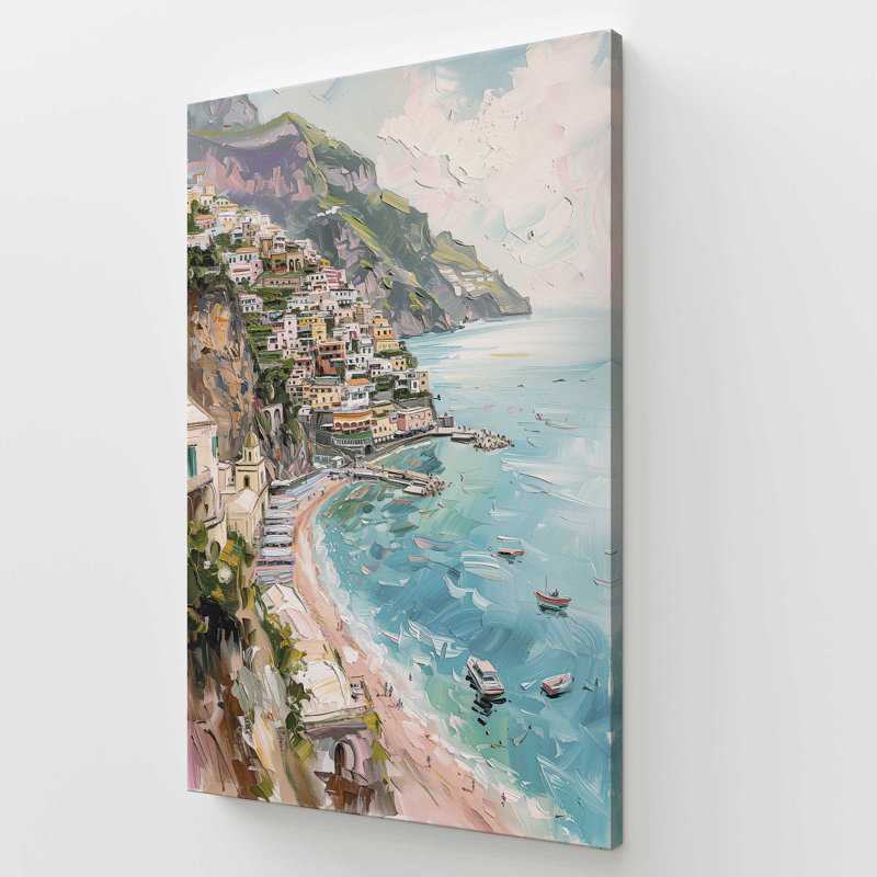 «Coastal Charm», grande impression sur toile, H 54 po x l 36 po