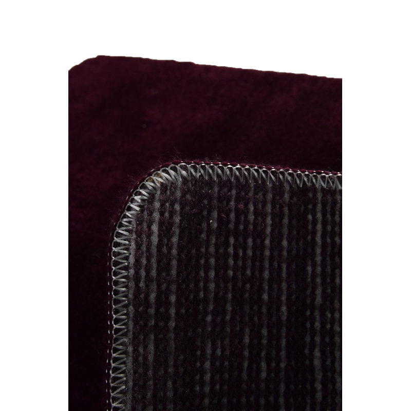 Margaretville Bath Rug, 1.18" H x 27.56" W x 47.24" L, Damson