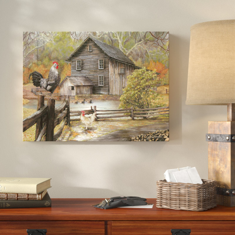 Inertie-impression sur toile, Toile tendue, H 18 po x l 24 po x P 2 po