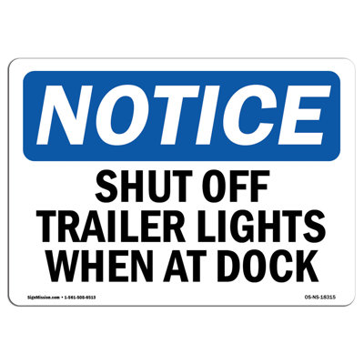 «Shut Off Trailer Lights When At Dock»