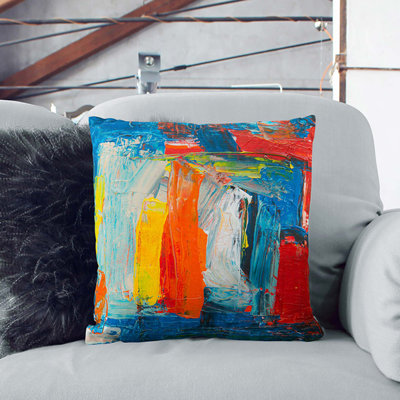 Abstract Square Cushion
