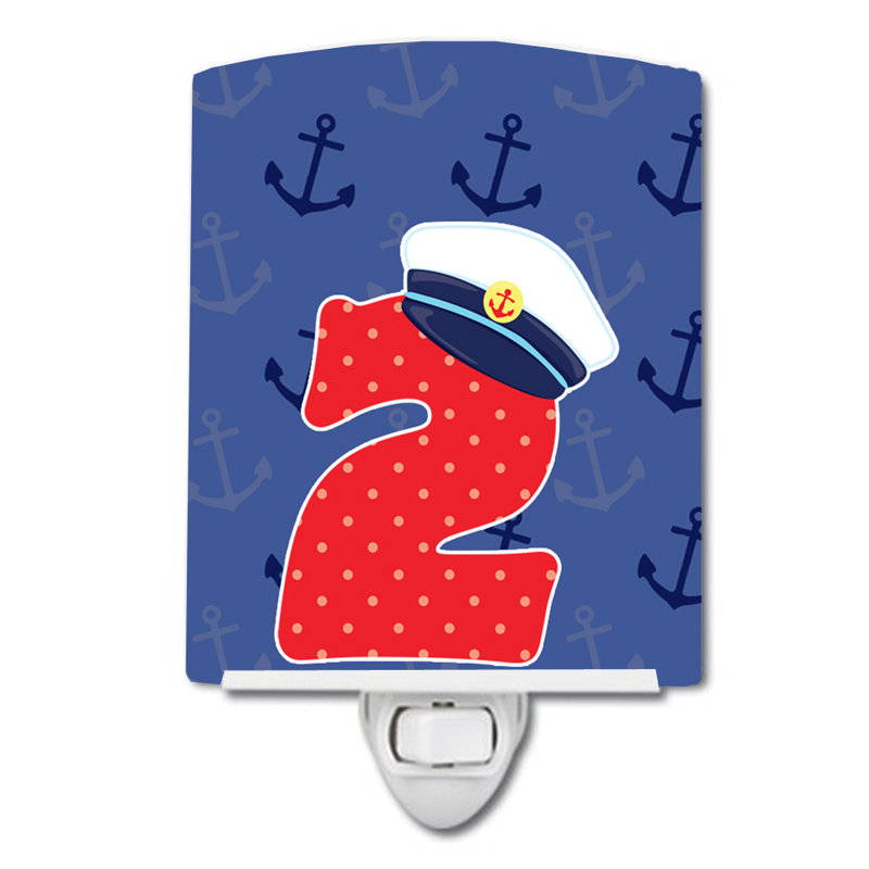 Nautical Month 2 Ceramic Night Light