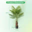128cm Faux Palm Tree