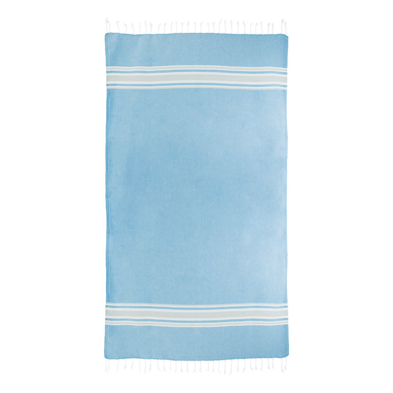 Anni 100% Cotton Beach Towel, Blue