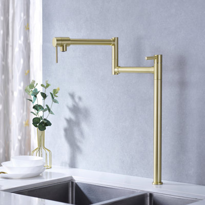 Pot Filler Faucet With Extension Shank