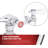 6" Swivel Spout Touch Double Handle Wall Mount Kitchen Faucet - 8" Installation Width