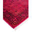 Tapis rose noué à la main de conception unique Holsworth - rose