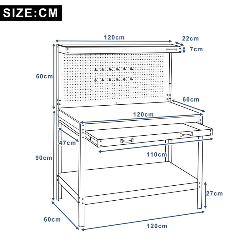Woburn 155 cm W Shelving Unit
