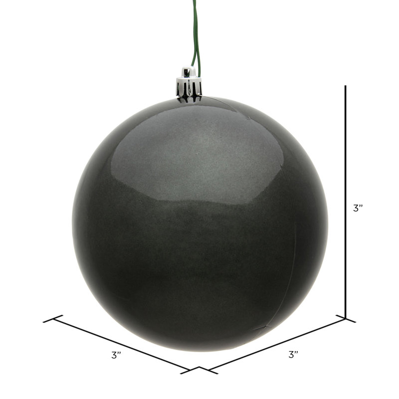 Ornement boule des Fêtes, Étain