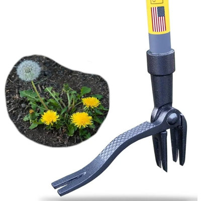 Stainless Steel Manual Crevice Weeding Tool With Beech Wood Handle – Sharp Blade For Sidewalk, Patio, And Garden Weed Removal