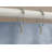 Translucent Flowers Shower Curtain