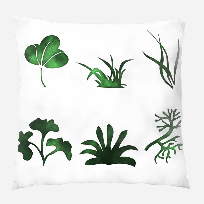 Coussin décoratif Fenella, Microsuède, Intérieur