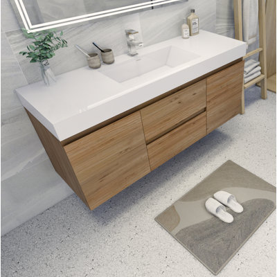 Ensemble de meuble-lavabo simple 60 po Carny
