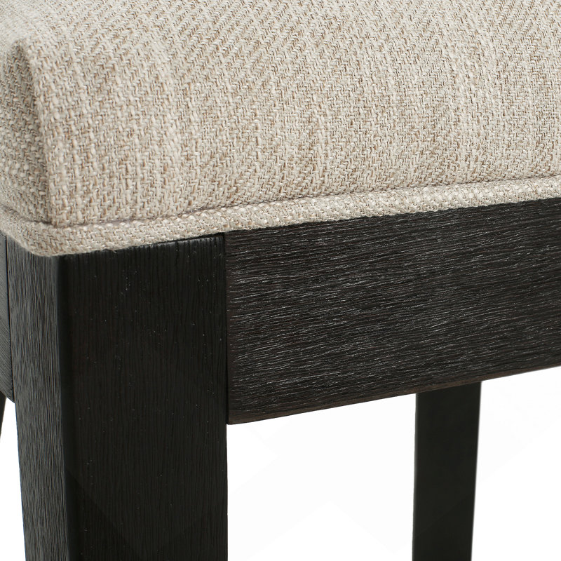 Chaise de salle à manger , 1, Noir