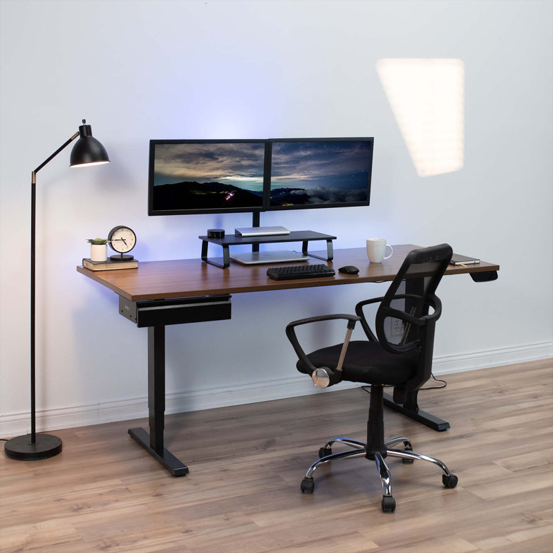 4.5" H x 17.7" W x 9" D Under Desk Drawer, Black, 4.2" H x 17.7" W x 9" D
