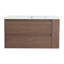 Meuble-lavabo mural 36 po avec lavabo en céramique-106459494