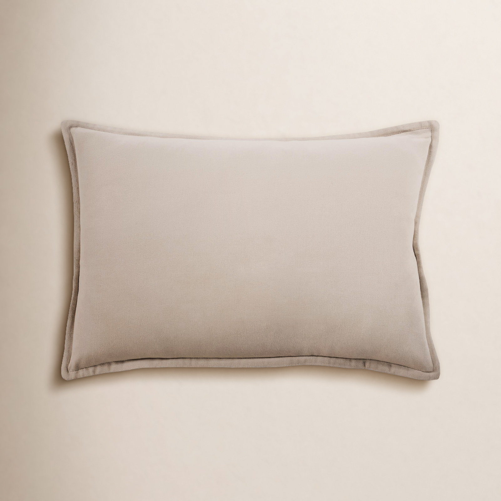 Norwin Cotton Throw Pillow, Down, 13"H x 19"W, Brown