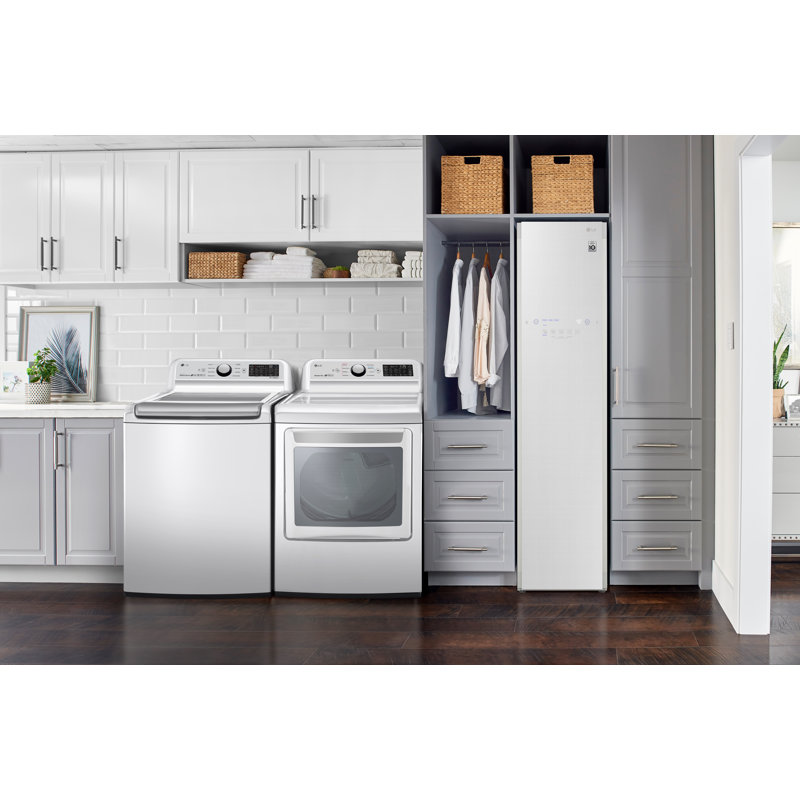LG Styler Smart wi-fi Enabled Steam Closet with TrueSteam Technology and Exclusive Moving Hangers