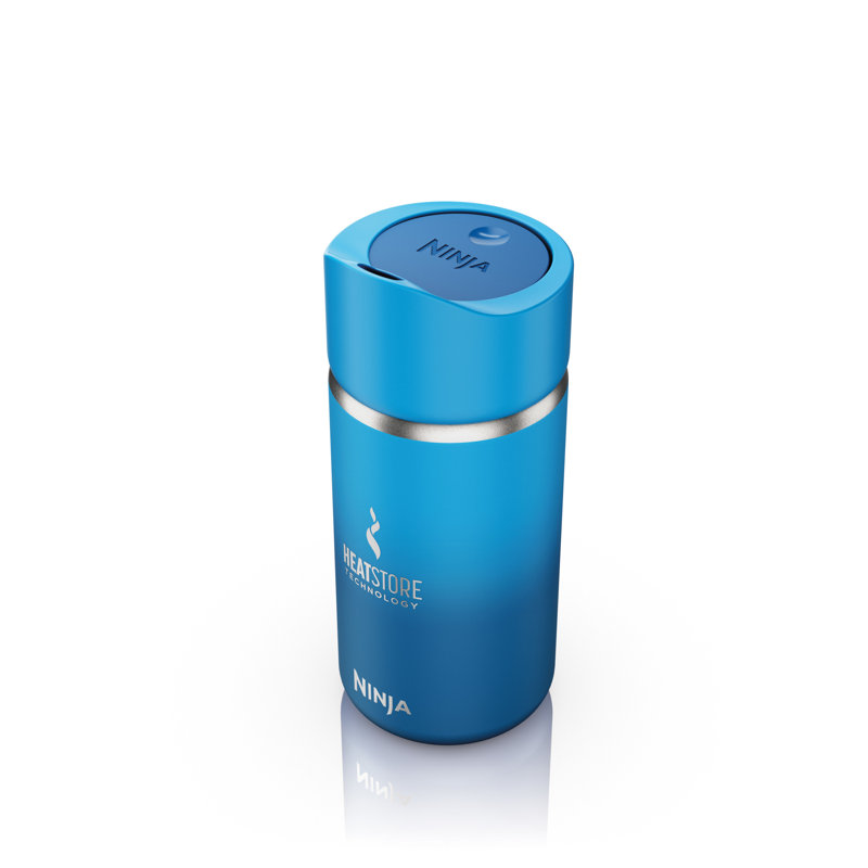 Ninja Sip Perfect 12oz Travel Mug, Tropical Blue