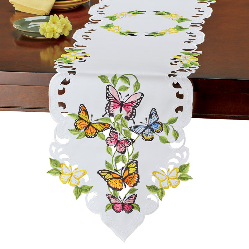 Linge de table Butterfly Cross