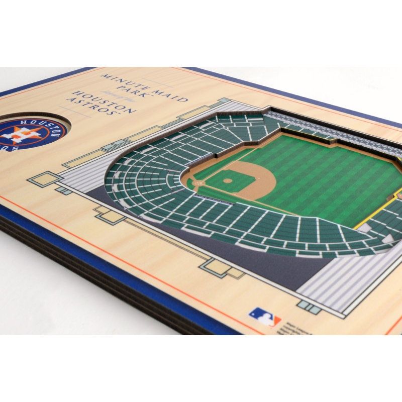 Présentoir de bureau MLB 3D StadiumViews, Astros de Houston