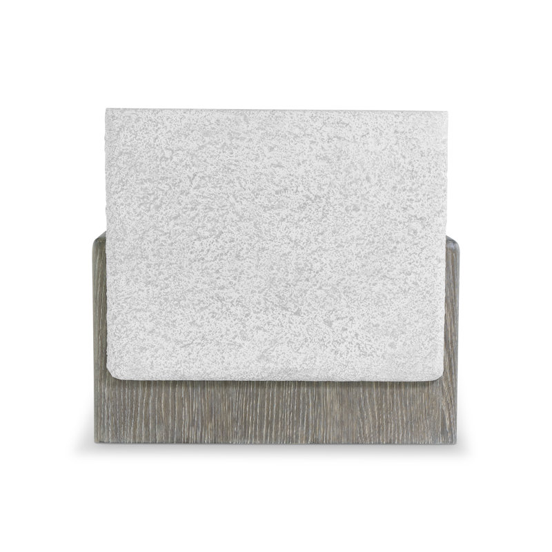 Bernhardt Monolith Side Table, 22" H x 24" W x 22" D, Rectangle
